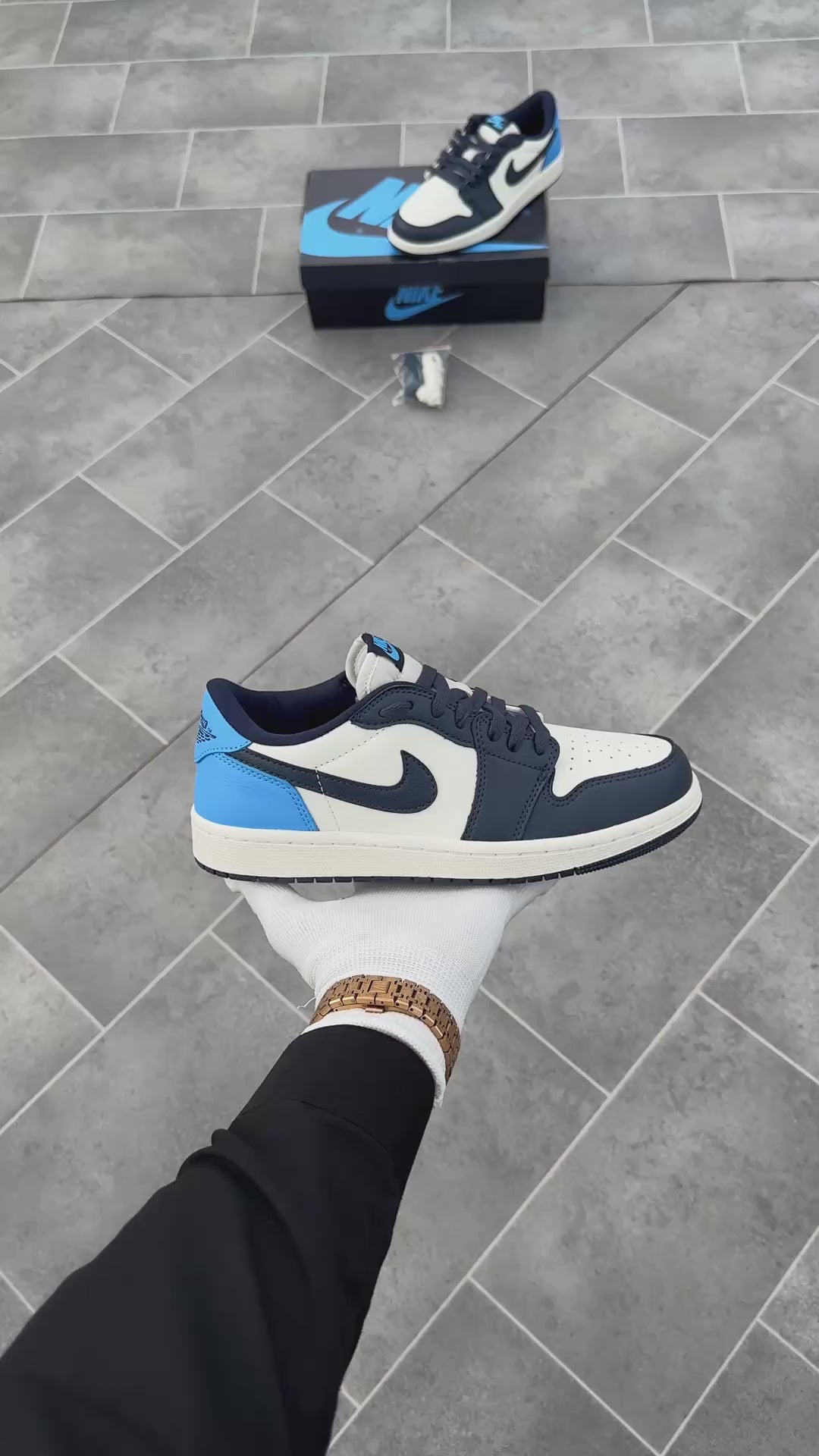Air Jordan 1 Low OG Obsidian (Semi Ua Quality)