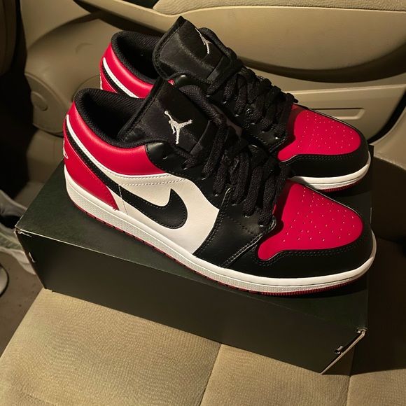Air Jordan 1 Low Bred Toe (Semi Ua Quality)